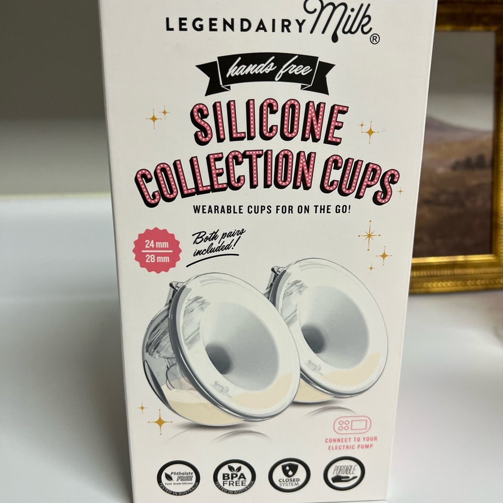 Legendairy milk collection cups used twice